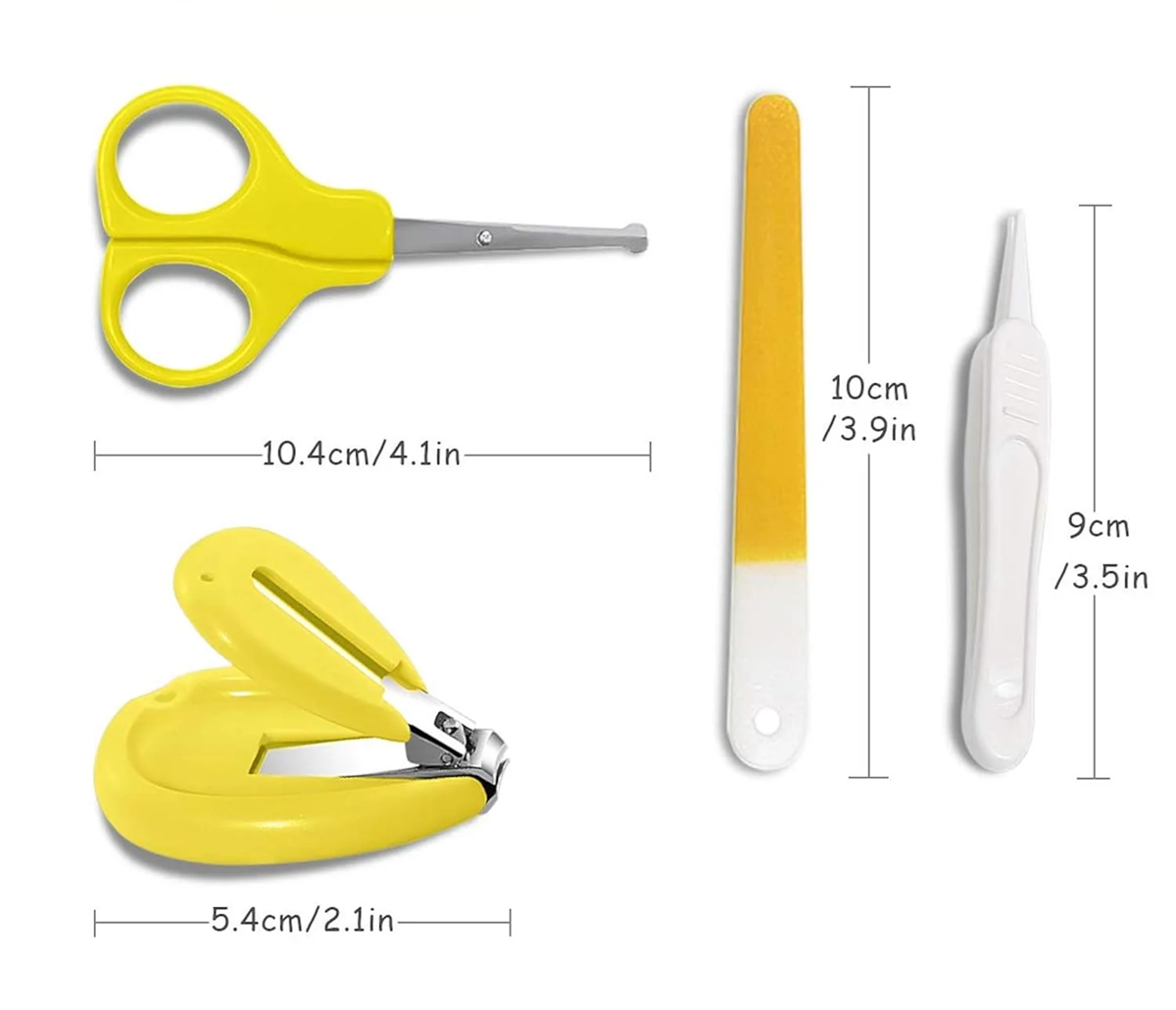 KASSY POP kit de soins pour bébé, 4 éléments + boîte de rangement