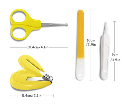 KASSY POP kit de soins pour bébé, 4 éléments + boîte de rangement