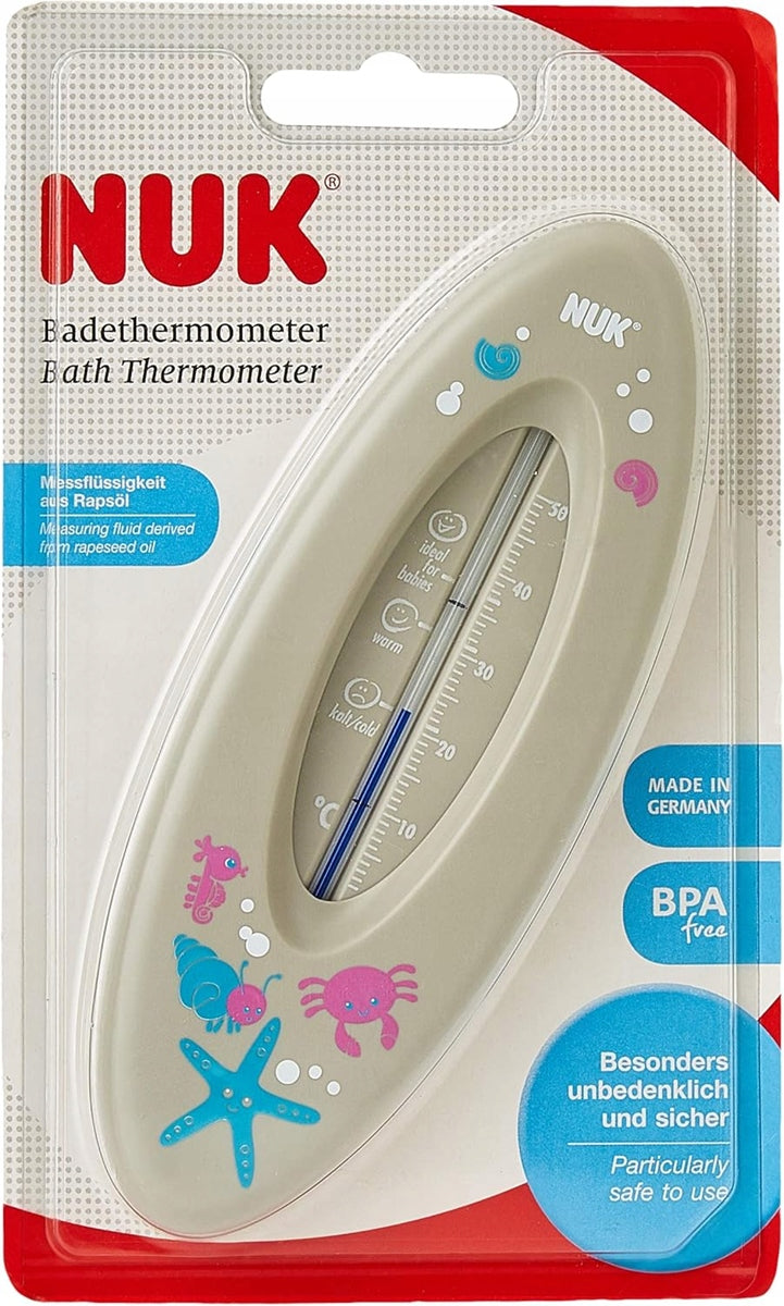 NUK analoge drijvende badthermometer 16 cm ZEEWEZENS