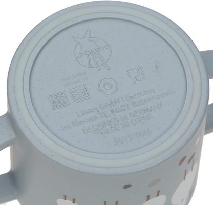 LASSIG Sippy Cup Tiny Farmer Sheep kubek z ustnikiem 150 ml 6 m+