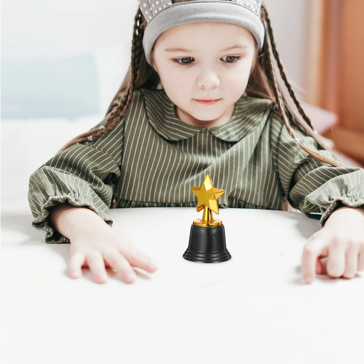 TODDMOMY statuetta trofeo in plastica STELLA 12 cm