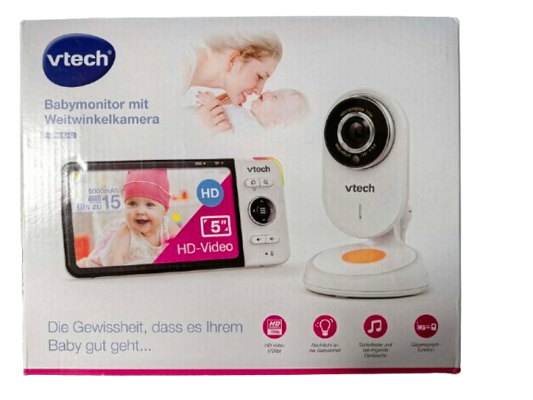 VTECH VM818 HD elektronická chůvička se širokoúhlou kamerou 5" LCD