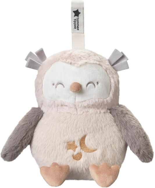 TOMMEE TIPPEE Gufo Ollie Deluxe PELUCHE lampada suoni
