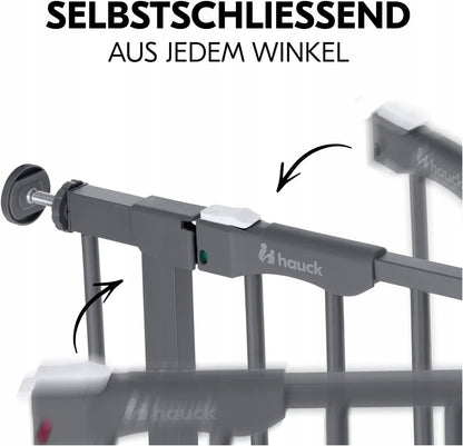 HAUCK Clear Step Treppenschutzgitter, schraubenlos, 96-101