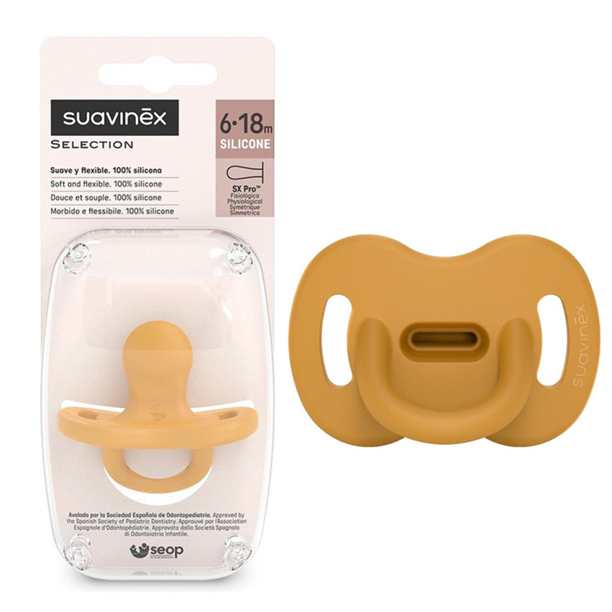 SUAVINEX smokk SELECTION SX PRO silikone 6-18 mdr.