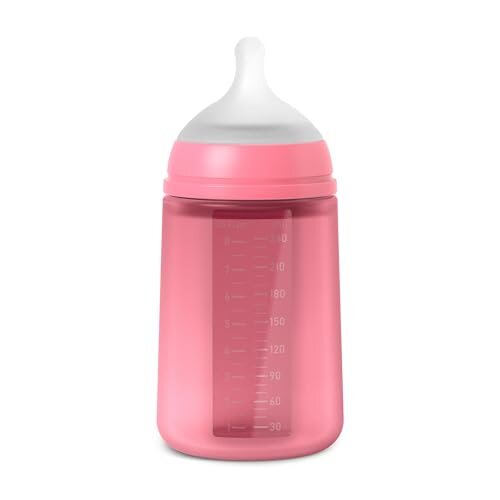 Suavinex SX Pro biberon din silicon 240 ml, debit mediu 3m+