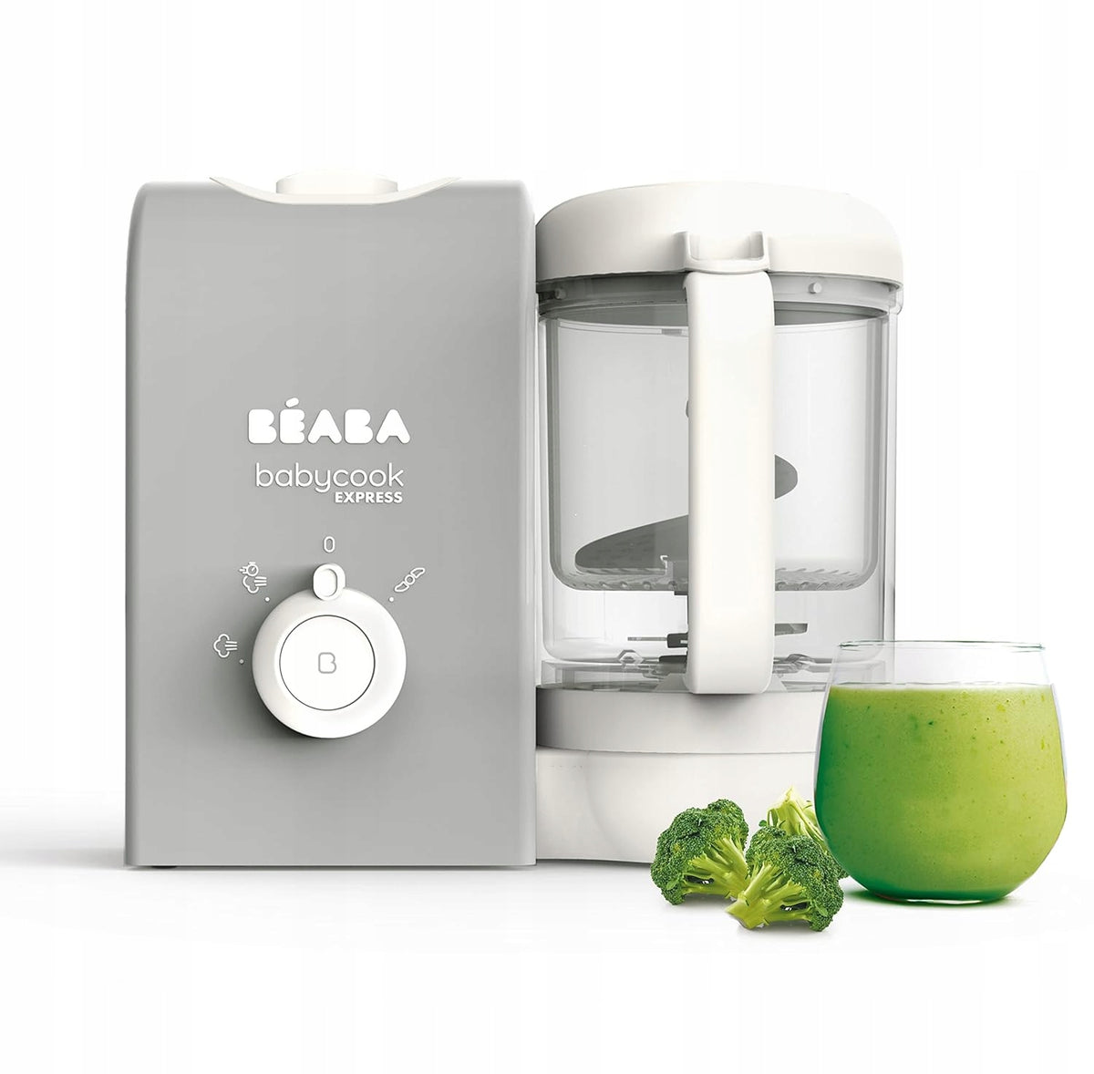 BEABA Babycook Express 4en1 cuiseur vapeur, mixeur, décongélateur, chauffe-biberon