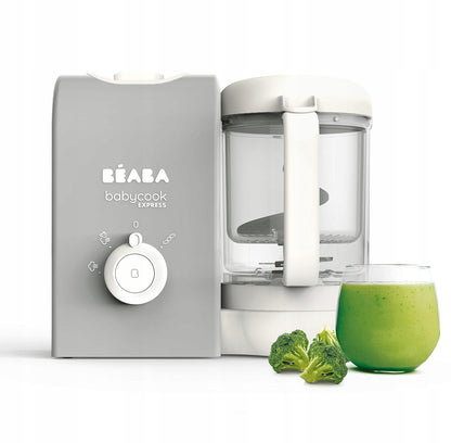 BEABA Babycook Express 4en1 cuiseur vapeur, mixeur, décongélateur, chauffe-biberon