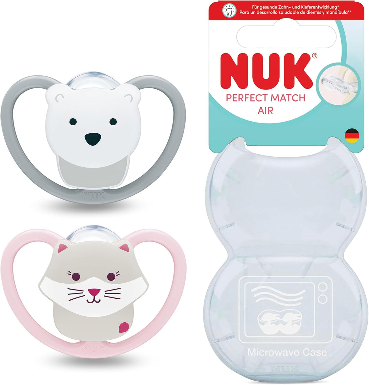 Chupete NUK Perfect Match Air 18-36m x2