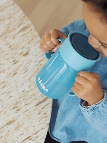 BEABA Training Cup spillfri 360°-mugg 340 ml 12 m+