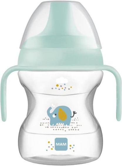 MAM Learn To Drink Cup antidrypkop med tud 190 ml 6 m+