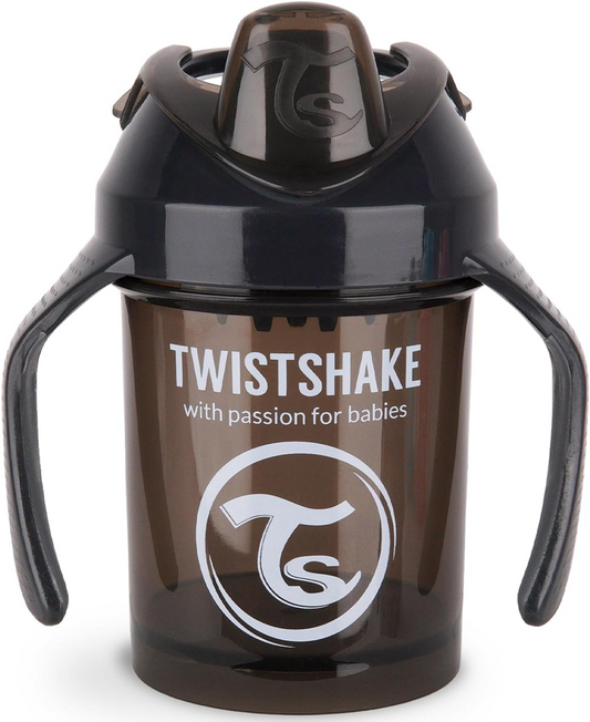 TWISTSHAKE Mini vaso antiderrames con boquilla y batidor 230 ml 4 m+