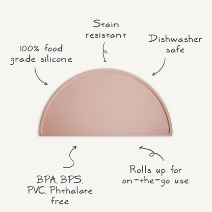 MUSHIE tovaglietta in silicone tappetino per piatto