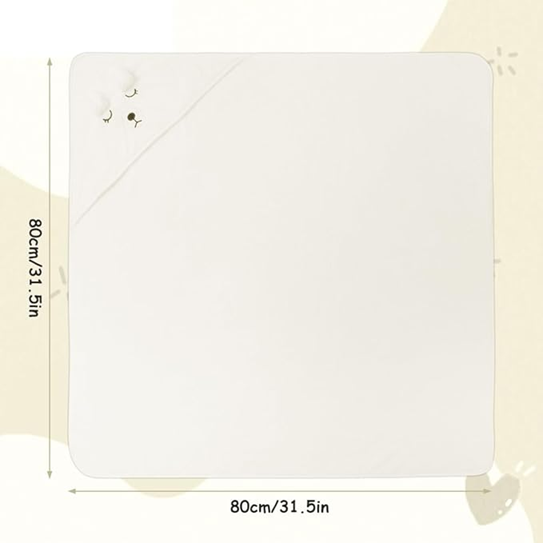 AOLSO ręcznik z kapturem 80x80 cm