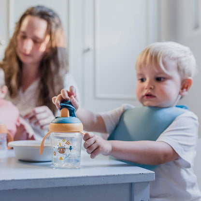 SUAVINEX Learning Cup kubek niekapek z twardym ustnikiem 200 ml 6 m+