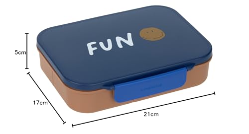 Lässig Little Gang – schemat wymiarów lunchboxa