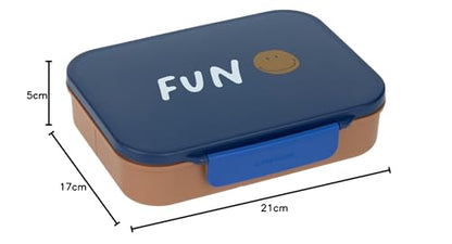 Lässig Little Gang – schemat wymiarów lunchboxa