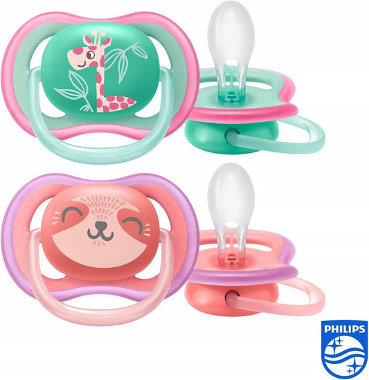 PHILIPS AVENT Chupetes Ultra Air x 2 18m+