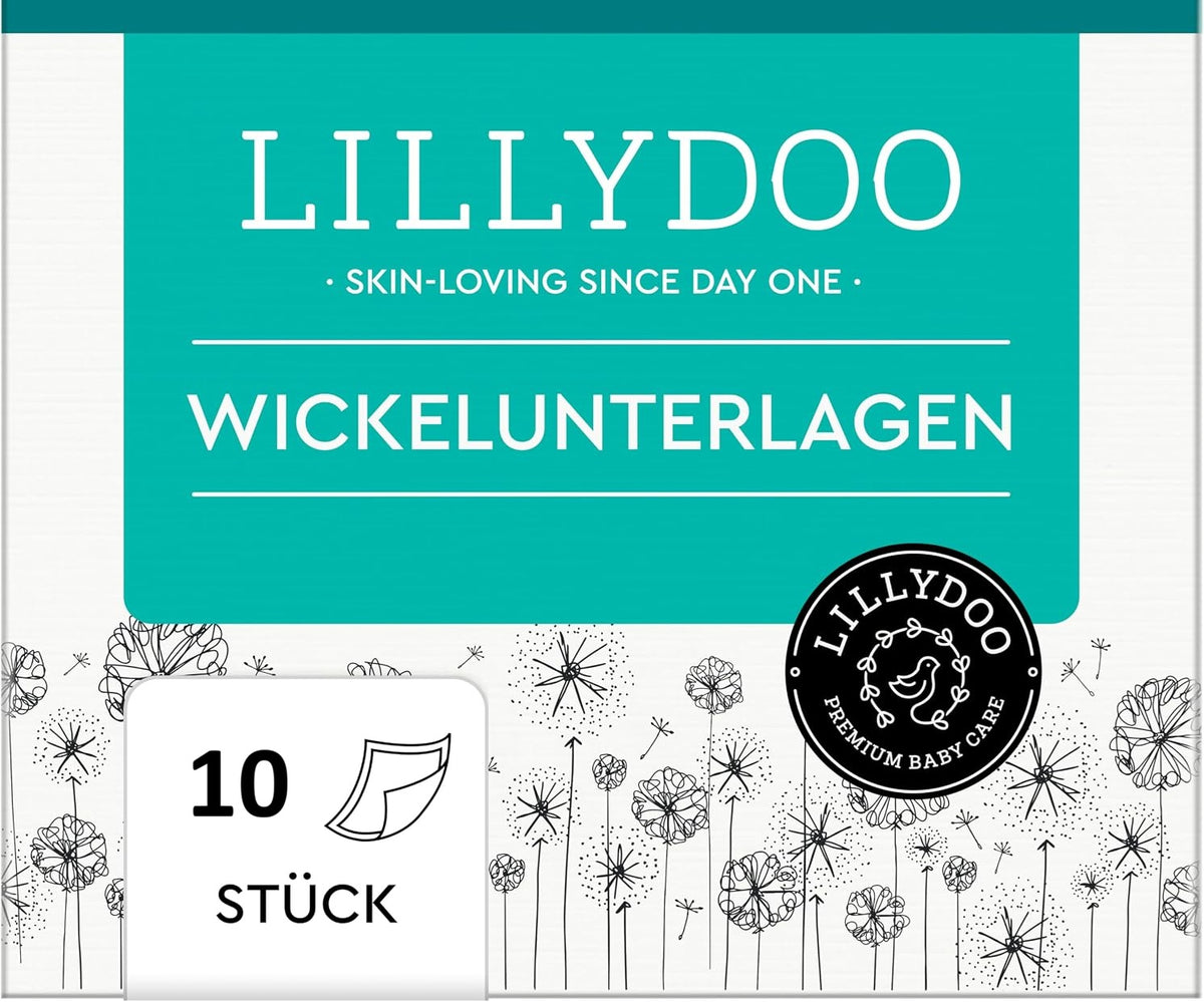 Lillydoo pusleunderlag 60x60 cm x10 allergivenlige