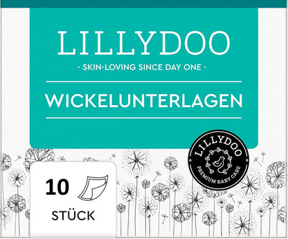 Lillydoo pusleunderlag 60x60 cm x10 allergivenlige