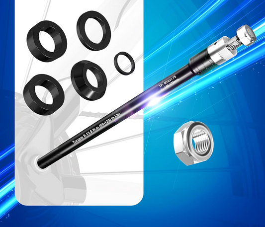 THULE AXLE průchozí osa pro cyklistické vozíky THULE CROOZER QERIDOO 160-178 mm M12x1.0