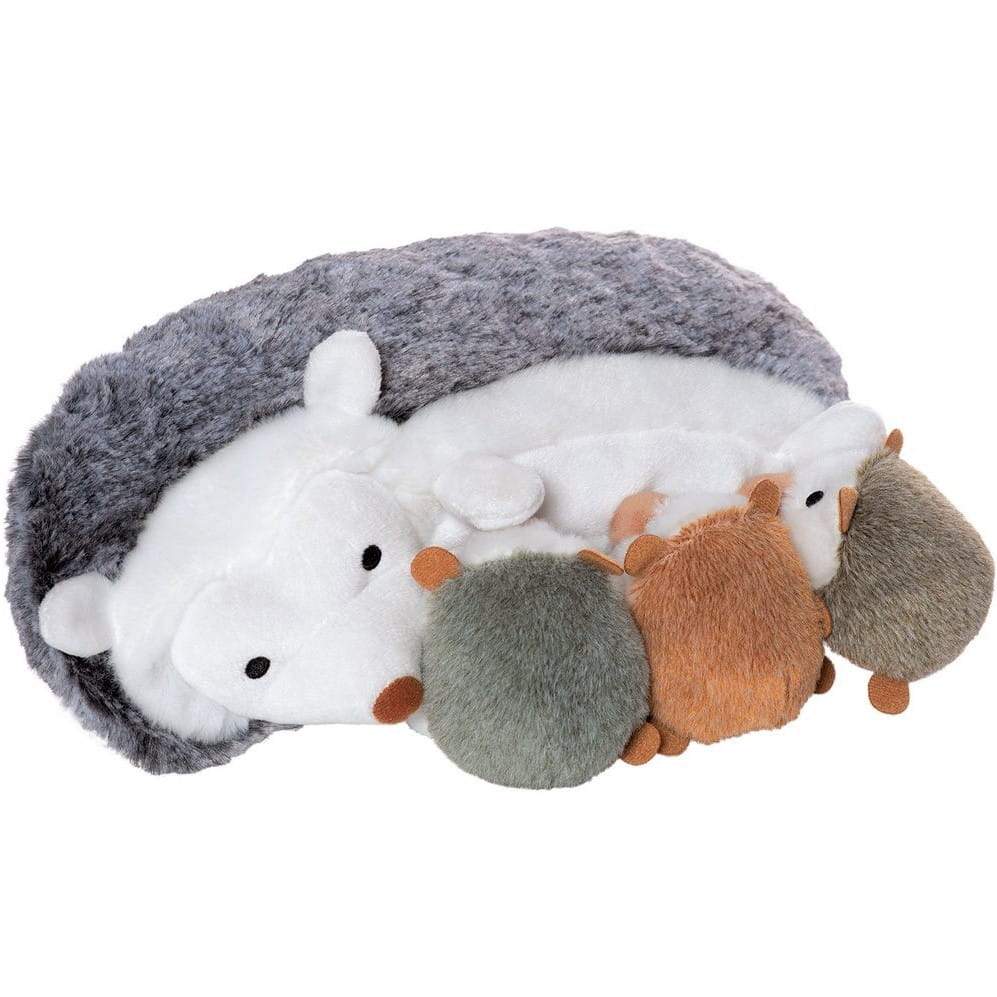 MANHATTAN TOY peluche câline 28 cm HÉRISSON AVEC LES PETITS