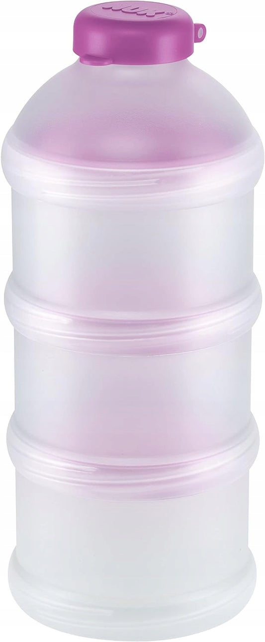 NUK pojemnik na mleko modyfikowane, pojemnik na mleko w proszku BPA free, 0 m+, do podróży