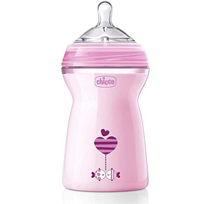 CHICCO NaturalFeeling fľaša 330 ml 6 m+, rýchly prietok