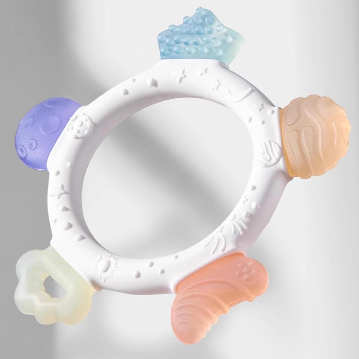 AKOLIK ultra morbido massaggiagengive in silicone 9,5 cm 3 m+