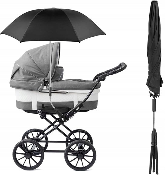 RIOGOO ombrellino protettivo per passeggino diametro 73cm protezione UV 50+ impermeabile