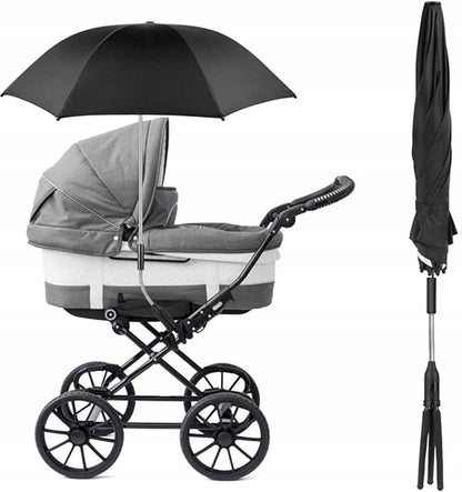 RIOGOO ochranný dáždnik na kočík, priemer 73cm, UV žiarenie 50+, vodoodolný