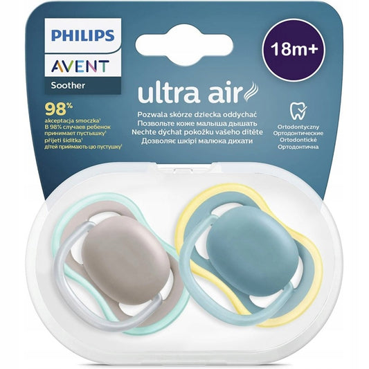 PHILIPS AVENT Ultra Air succhietti x 2 18 mesi+