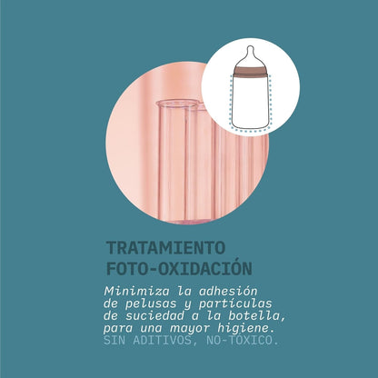 SUAVINEX SELECTION biberon con tettarella simmetrica SX PRO 240ml 3m+