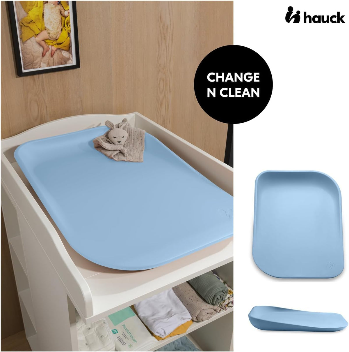 HAUCK CHANGE N CLEAN przewijak dla niemowląt 50x70 cm