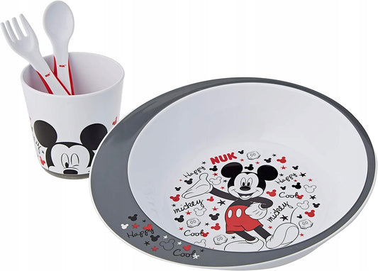 NUK Disney σετ φαγητού 3 τεμ. MICKEY MOUSE
