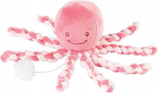 NATTOU плюшена гушкаща играчка с музикална кутия La-Le-Lu OCTOPUS 20 cm
