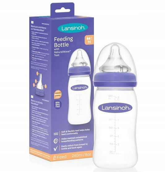 LANSINOH cumisüveg 240 ml M cumifej