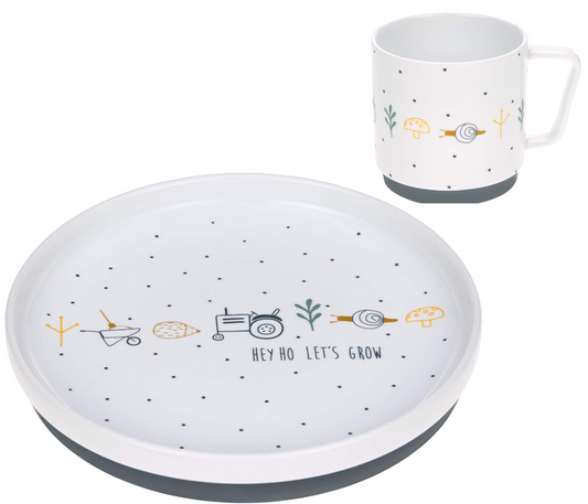 LASSIG Garden Explorer porcelain plate and cup