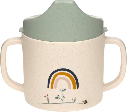 LASSIG Sippy Cup Garden Explorer tazza con beccuccio 150 ml 6 m+