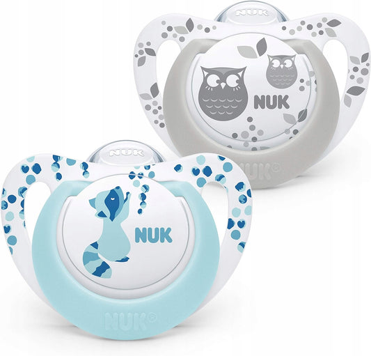 NUK Genius Color chupeta x2 18 meses+