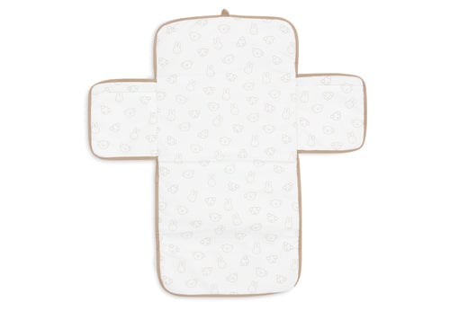 Jollein Miffy Biscuit – rozłożona mata, jasna strona wewnętrzna