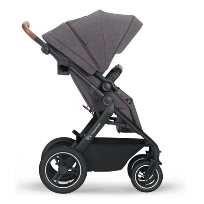 KINDERKRAFT B-TOUR 3w1 wózek wielofunkcyjny do 22kg + fotelik MINK PRO – LIGHT GREY – zdjęcie 9