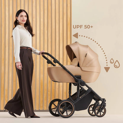 KINDERKRAFT PRIME2 2w1 wózek wielofunkcyjny do 22kg – DARK GREEN – zdjęcie 9