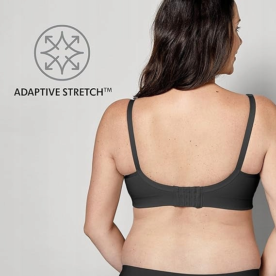 MEDELA KEEP COOL ULTRA biustonosz do karmienia bezszwowy M – czarny rozmiar M – zdjęcie 3