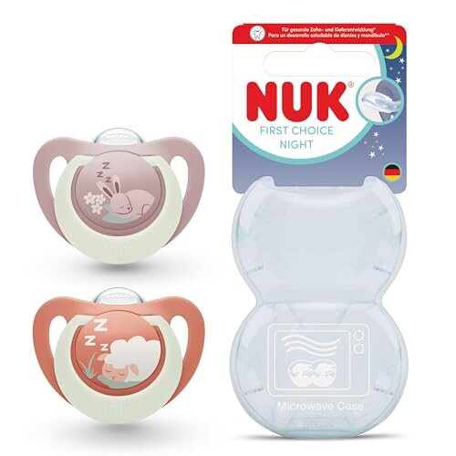 NUK First Choice Night smoczki 18-36 mies. – zdjęcie 2