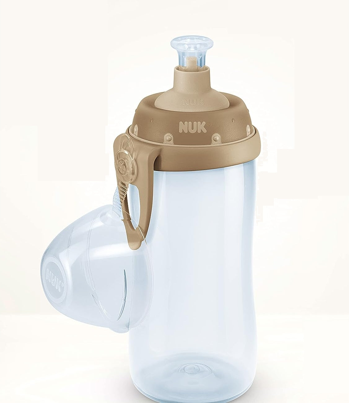 NUK Sports Cup Mickey BUTELKA 24 m+ ustnik push-pull 450 ml – em Mickey pierścień może być w kolorze szarym lub białym wiek…